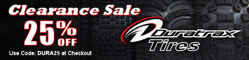 Duratrax 25% Off Tire Sale