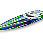 Traxxas TRA103076-4 Green Spartan Brushless 36" Self Righting Boat RTR