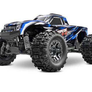 Traxxas TRA90376-4 BLUE  Traxxas Stampede 4X4 VXL: 1/10 Scale 4WD Monster Truck
