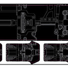 Team Associated ASC92329  RC10B74.2 FT Chassis Protective Sheet, printed