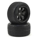Protoform PRM10139-18 VTA Rear Tires (31mm) Mounted on Black Wheels (2)
