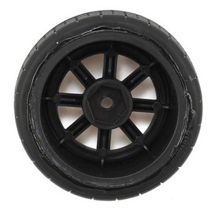 Protoform PRM10139-18 VTA Rear Tires (31mm) Mounted on Black Wheels (2)