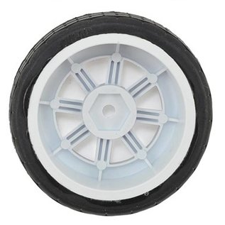 Protoform PRM10140-17 VTA Front Tires (26mm) Mounted on White Wheels (2)