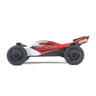 Arrma ARA2106T2  Red/White TYPHON GROM MEGA 380 Brushed 4X4 Small Scale Buggy RTR with Battery & Charger