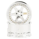 DS Racing DSC-DE-209 Drift Element 6 Spoke Drift Wheels Triple Chrome w/12mm Hex