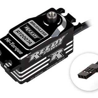Team Associated ASC27155  RT2007A Low-Pro Titanium Gear Brushless HV Servo
