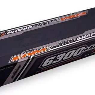 Team EA Motorsports EAM63140-2LP  Team EAM 6300mah 140C 2S LCG Pack **New Updated version for 2022**