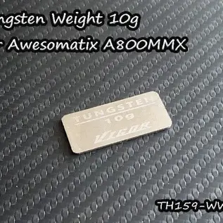 Hobbywing TH159-WW10 Vigor Awesomatix A800MMX Tungsten Weight 10g