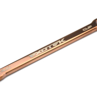 Exotek Racing EXO2189  Exotek 4mm Turnbuckle Wrench w/4.75 Cup Popper, Polished Steel