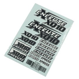 Xpress XP-30032  Xpress Execute XQ10 Logo Sticker Decal A6 148x105mm