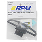 RPM R/C Products RPM70032 Wide Front Bumper/A-Arm Mount (Black) (18T)