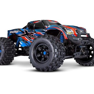 Traxxas TRA77096-4 Blue  X-Maxx 8s Belted 4x4 8S Brushless Monster Truck