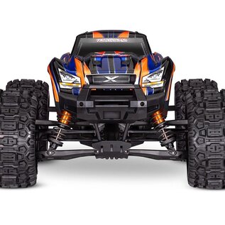 Traxxas TRA77096-4  Orange  X-Maxx 8s Belted Truck 4x4 8S Brushless Powered, Extreme Size Monster Truck