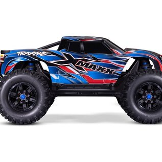 Traxxas TRA77096-4 Blue  X-Maxx 8s Belted 4x4 8S Brushless Monster Truck