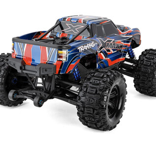 Traxxas TRA77096-4 Blue  X-Maxx 8s Belted 4x4 8S Brushless Monster Truck