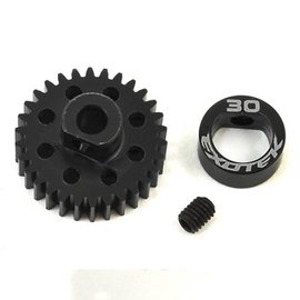 Exotek Racing EXO1771  48P 30T Black Flite Pinion Gear POM w/ Alloy Collar