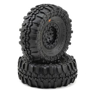 Proline Racing PRO1197-10 Interco TSL SX Super Swamper XL 1.9" G8 Mounted Tires on FaultLine 1.9" Black/Black Bead-Loc Wheels