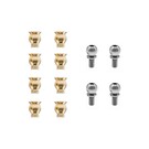OfficinaRC OFC-SPSHEAVY-X4-24  OfficinaRC Heavy Suspension Ball Stud Kit for Xray X4 2024 - 25