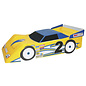 RJ Speed RJS1030  Mega Wedge 1/8 Dirt Oval Body, .060