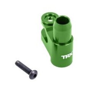 Traxxas TRA7747-GRN Servo horn, steering, 6061-T6 Aluminum  (green-anodized)