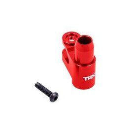 Traxxas TRA7747-RED Servo horn, steering, 6061-T6 Aluminum (red-anodized)