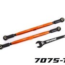 Traxxas TRA7897  Orange 188 mm WideMaxx TUBES Aluminum Toe Links