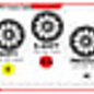 ONE ONE-90507  One GT Tire Super Soft on Black 17mm Hex Wheels