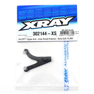 Xray XRA302144-XS X4 CFF Fusion Upper Arm Inner Shock Position Extra Soft FL/RR 302144XS