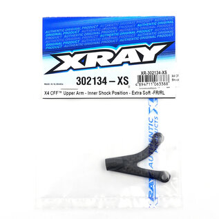 Xray XRA302134-XS CFF Carbon Fiber Upper Arm Inner Shock Position - Extra Soft- FR/RL 302134XS