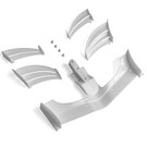 Mon-Tech Racing MB-017-007  2017 Front F1 Wing - White 017007