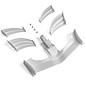 Mon-Tech Racing MB-017-007  2017 Front F1 Wing - White
