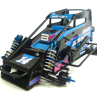 Custom Works R/C CSW0650  1/10 Beast Midget Car Kit