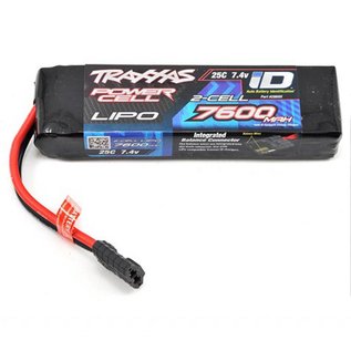 Traxxas TRA2869X  7600mAh 7.4V 2-Cell 25C LiPo Battery ID