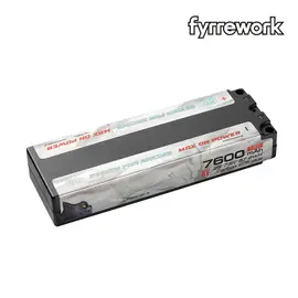 Fyrework Fi76130-2S2PHV 7600mAh HV 7.6V 130C 2s LCG Pack 5mm