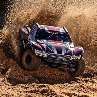 Traxxas TRA102076-4  Red  Maxx Slash 6s Short Course Truck
