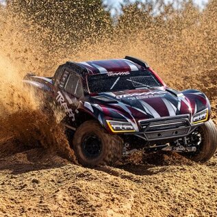 Traxxas TRA102076-4  Red  Maxx Slash 6s Short Course Truck