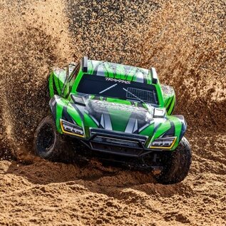 Traxxas TRA102076-4  Green  Maxx Slash 6s Short Course Truck