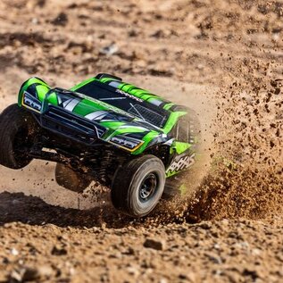 Traxxas TRA102076-4  Green  Maxx Slash 6s Short Course Truck