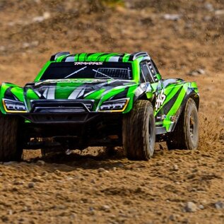 Traxxas TRA102076-4  Green  Maxx Slash 6s Short Course Truck