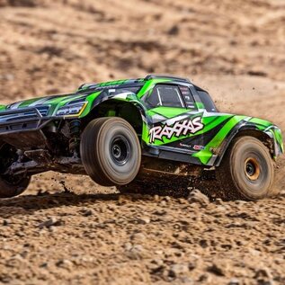Traxxas TRA102076-4  Green  Maxx Slash 6s Short Course Truck