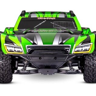 Traxxas TRA102076-4  Green  Maxx Slash 6s Short Course Truck