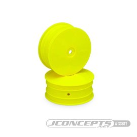 J Concepts JCO3381Y  Yellow Mono-B64 Front Wheels (4)