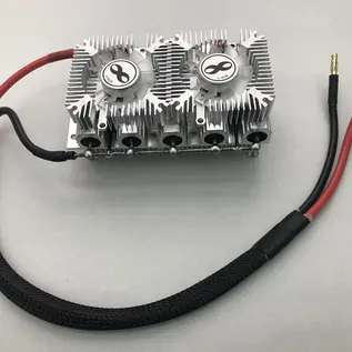 RLPower MRC406-4MM  Silver Discharge Resistor Bank 40 amp with 4mm Bullets