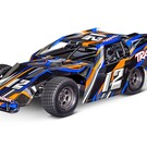 Traxxas TRA104354-74  Blue Slash Modified Mudboss BL-2S  Brushless RTR HD