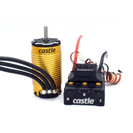 Castle Creations CSE010-0172-04  Cobra 8, 25.2V Brushless ESC w/ 1515-2200kV V2 Motor