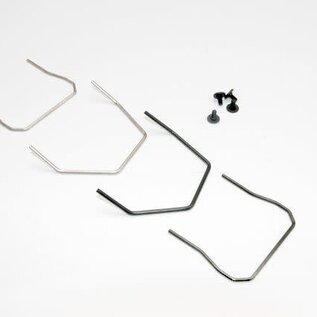 Traxxas TRA6896  Sway Bar Wires F/R Hard/Soft for Rustler Slash Stampede 4x4 (2)