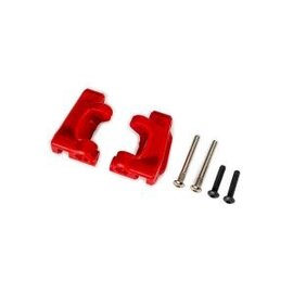 Traxxas TRA9136-RED  Caster Blocks Red L&R for Traxxas 2WD HD & Slash Modified