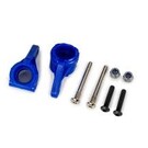Traxxas TRA9137-Blue  Steering Blocks Blue L&R for Traxxas 2WD HD & Slash Modified