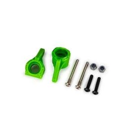 Traxxas TRA9137-GRN  Steering Blocks Green L&R for Traxxas 2WD HD & Slash Modified
