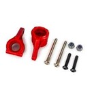 Traxxas TRA9137-RED  Steering Blocks Red L&R for Traxxas 2WD HD & Slash Modified